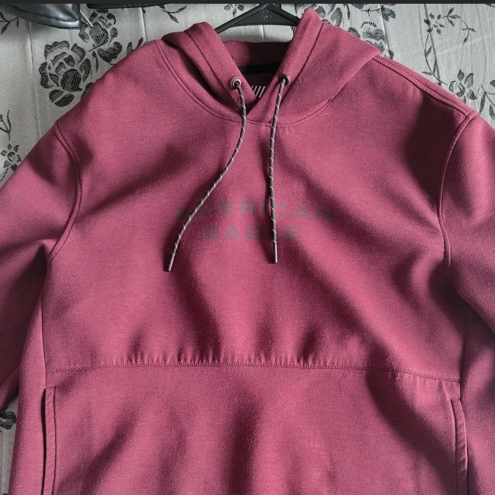 American Eagle Outfitters Maroon Hoodie